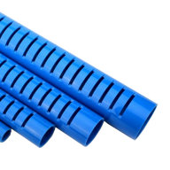PVC Schlitzrohr blau 25 mm
